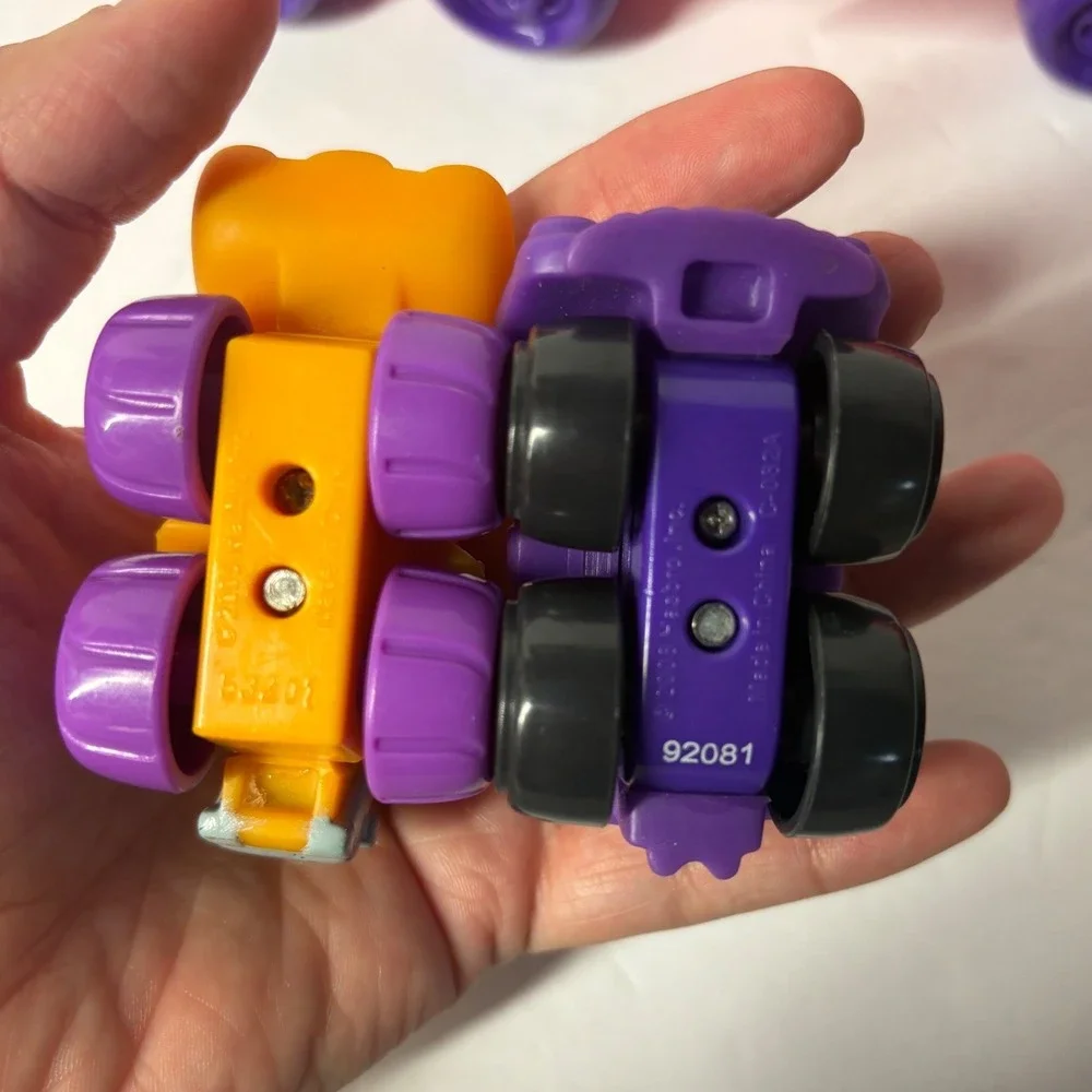 Tonka Chuck & Friends Playskool Car Carrier Semi Truck and 4 Vehicle Toy Lot